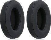 kwmobile 2x oorkussens compatibel met Beats Studio 2 / 3 Wireless - Earpads voor koptelefoon in zwart