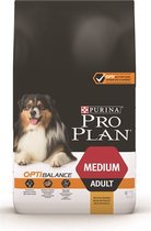 Pro plan dog adult medium kip/rijst - 14 kg - 1 stuks