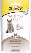 Gimcat skin & coat tabs - 40 gr - 1 stuks