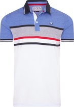 Mezaguz - Heren Polo -Prava- Bleu-Maat 3XL