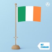 Tafelvlag Ierland 10x15cm | met standaard