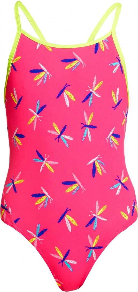 Fly Dragon Diamond back one piece – Meisjes | Funkita