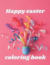 Happy Easter coloring book