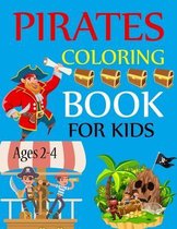Pirate Coloring Book For Kids Ages 2-4