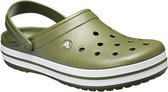 Crocs Instappers Charcoal Kaki - Maat 32/33