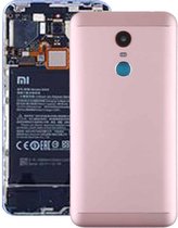 Achterklep met cameralens en zijtoetsen voor Xiaomi Redmi 5 Plus (rose goud)