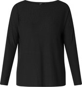 YEST Ambra Jersey Shirt - Black - maat 40