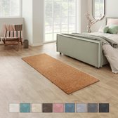Carpet Studio Santa Fe Loper Tapijt 67x180cm - Vloerkleed Laagpolig - Tapijt Woonkamer en Tapijt Slaapkamer - Kleed Terracotta
