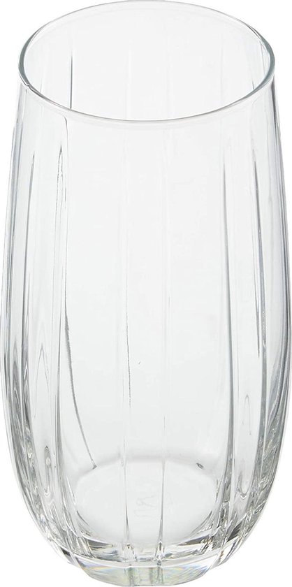 Gutos | Pasabahce Linka Glazen | Longdrink | 6 stuks | Waterglazen | Sap | 500 ml | Vaatwasserbestendig | Set | Drinkglazen | Longdrink glazen | Longdrinkglazen | Drink glazen | Glas | Waterglas