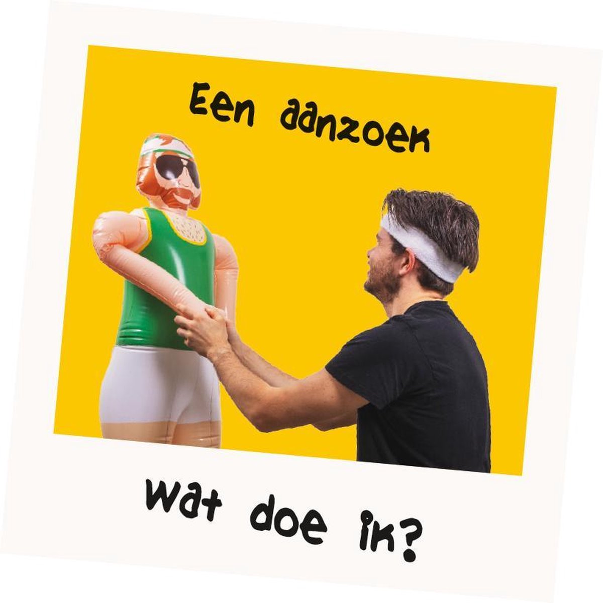 Who's The Dude? - Partyspel - Inclusief levensgrote opblaaspop — afbeelding 6