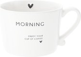 Bastion Collections - Mok - Good Morning - zwart