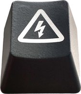 Zwart Keycap Elektrisch Logo voor Mechanisch Toetsenbord- Esc Keycaps | Black Keycap Electric Logo for Mechanic Keyboard - Esc Keycaps
