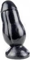XXLTOYS - Mobus - Plug - inbrenglengte 13 X 6.5 cm - Mega  Buttplug - Echte Anale plug - Black - Made in Europe - voor Diehards only