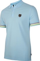 Cavallaro Napoli - Heren Polo - Gelato Polo - Licht Blauw - Maat S
