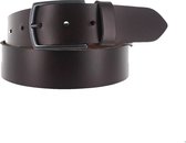 Leatherbelove - Lederen broekriem - Bruin - 90 cm