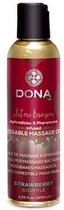 Dona Kissable Massage oil - Massage olie - Massageolie - Erotische Massage olie - Strawberry
