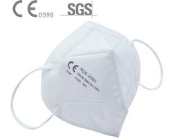 Hoogwaardige Medische FFP2 Mondkapjes / Mondmaskers | Medisch Gecertificeerde Mondmaskers | Los Verpakt