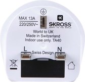 Skross SKR1500225E Travel Adapter World-to-uk Earthed