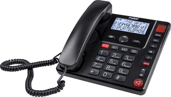 Fysic FX-3940 Senioren telefoon met groot verlicht display foto 2