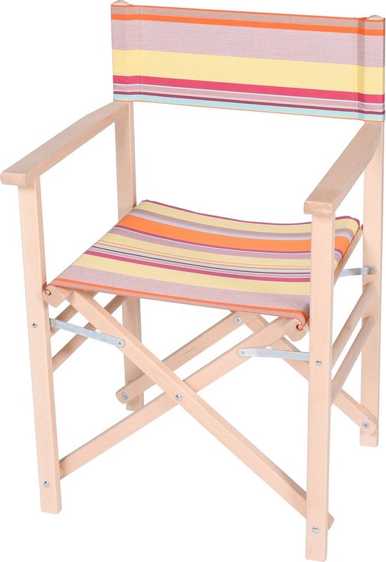 Ensemble table rabattable + 2 chaises pliantes en teck Marbella