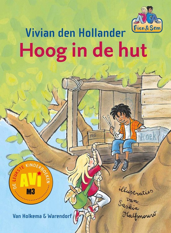 Fien & Sem 1 - Hoog in de hut - cover