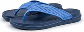 Trendy Fashion Casual Pinch Flip-Flops voor Heren (Kleur: Blauw Maat: 43)