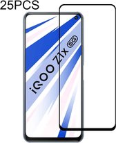 Voor Vivo IQOO Z1X 25 STKS Volledige lijm Volledig scherm gehard glasfilm