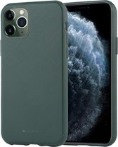 Voor iPhone 11 Pro MERCURY GOOSPERY STYLE LUX schokbestendig Soft TPU-hoesje (groen)