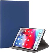 Voor iPad 10.2 TPU elektrisch geperst horizontaal lederen flip-hoesje met houder (donkerblauw)