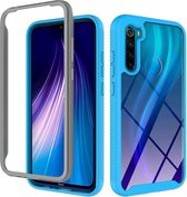 Voor Geschikt voor Xiaomi Redmi Note 8 Starry Sky Solid Color Series schokbestendige pc + TPU beschermhoes (hemelsblauw)