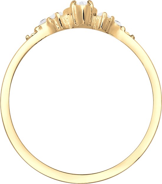 Elli Ladies Bagues Ladies Marquise avec cristaux Swarovski® en Argent sterling 925