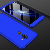 GKK PC 360 graden volledige dekking Case voor Nokia 7 Plus (blauw)