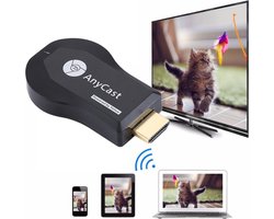 Let op type!! Anycast-M9 Plus Wireless WiFi Display Dongle ontvanger Airplay Miracast DLNA 1080P HDMI TV Stick voor iPhone  Samsung en andere Android Smartphones