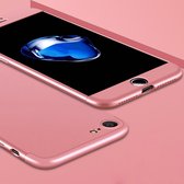 GKK voor iPhone 7 PC Driefasige splitsing 360 graden Volledige dekking Beschermhoes Achterkant (rose goud)