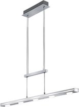 OSRAM - LED Hanglamp - Iona Kavira - 20W - Warm Wit 3000K - Rechthoek - Mat Grijs - Aluminium