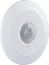 Bewegingssensor - Nivra Suntri - Opbouw Rond - Mat Wit - Kunststof - 180°