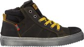 Koel4kids Ko896-al-03 Hoge sneakers - Leren Sneaker - Jongens - Groen - Maat 29
