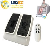 BioEnergiser LegEX Beentrainer - Kunstmatige loopmachine verbetert de doorbloeding, bloedcirculatie - Wandelsimulator - Loopsimulator - incl. Afstandsbediening - trilt niet - Bewegingstrainer bij revalidatie, voor ouderen. Blijf fit vanuit je stoel