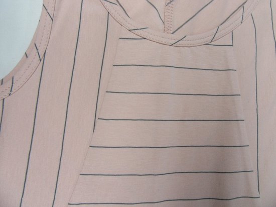 rumbl , meisje, t-shirt zonder mouw , topje , rose lijntje grijst , 104 / 110 - Rumbl