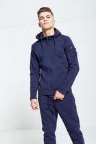 JC Blue Trainingspak heren – Navy - Skinny - Tracksuit heren - Joggingpak heren - Maat L