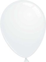 Topballon kristal wit 91 cm