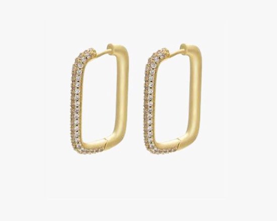 aangrenzend professioneel Efficiënt Jobo by JET - Hope earrings - medium - gold - gouden oorbellen - grote  ringen met... | bol.com