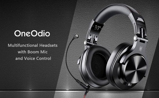 OneOdio A71 Fusion - Over-ear koptelefoon - hoofdtelefoon met micro - Gaming - PS4 - PC - XBOX - dj set - kop telefoon - professionele koptelefoon - muziek studio - dj set mengpaneel - dj Headphones - Gameheadset - Game - audiocall - OneOdio