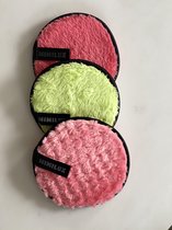Mimilux - herbruikbare make-up remover pads - herbruikbaar wattenschijfje - herbruikbare make up pads