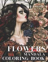 Flowers Mandala Coloring Book