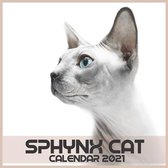 Sphynx Cat Calendar 2021