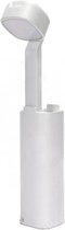 LED Tafellamp - Igan Cluno - 3W - USB Oplaadfunctie - Natuurlijk Wit 4500K - Dimbaar - Rechthoek - Mat Wit - Kunststof