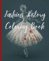 fashion history coloring book