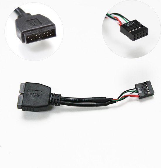 Câble adaptateur interne USB 2.0 vers USB 3.0 - Câble interne USB 2.0 vers  USB3. 0