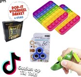 Fidget toys pakket |  Fidget toys pakket set | Fidget pakket | popit pakket | Pop it | Pop it pakket | fidget toys box | fidget pea poppers | fidget cube | PMTRENDS . NL